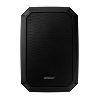 Hanwha IP Wall Speaker Black - W128609836
