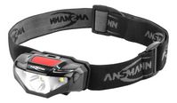 ANSMANN Hd70B Black Headband Flashlight Led - W128780224