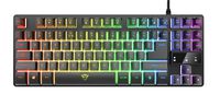Trust Gxt 833 Thado Keyboard Usb Czech Black, Silver - W128780374
