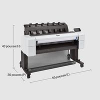 HP Designjet T1600 36-In Postscript Printer - W128780901