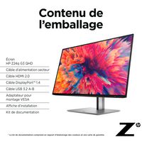 HP Z24Q G3 Computer Monitor 60.5 Cm (23.8") 2560 X 1440 Pixels Quad Hd Silver - W128781064