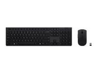 Lenovo Keyboard Mouse Included Rf Wireless + Bluetooth Czech, Slovakian Grey - W128781075