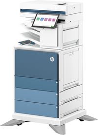 HP Laserjet Color Enterprise Flow Mfp 6800Zfsw Printer, Print, Copy, Scan, Fax, Flow; Touchscreen; Stapling; Terrajet Cartridge - W128781390