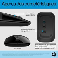 HP Z3700 Dual Black Mouse - W128781529