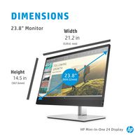 HP Mini-In-One 24 Computer Monitor 60.5 Cm (23.8") 1920 X 1080 Pixels Full Hd Led Black - W128781574