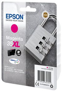 Epson Padlock Singlepack Magenta 35Xl Durabrite Ultra Ink - W128782418