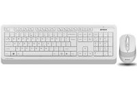 A4Tech Keyboard Mouse Included Rf Wireless Qwerty English White - W128783616
