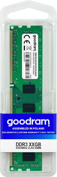 Goodram Memory Module 8 Gb 1 X 8 Gb Ddr3 1600 Mhz - W128783695