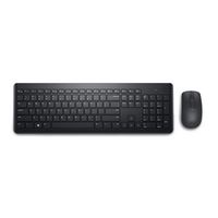 Dell Km3322W Keyboard Mouse Included Rf Wireless Qwertz Czech, Slovakian Black - W128783889