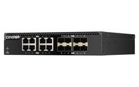QNAP Network Switch Unmanaged L2 10G Ethernet (100/1000/10000) Black - W128784739