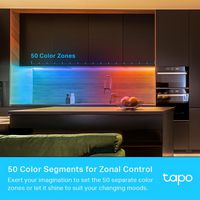 TP-Link Tapo Smart Wi-Fi Light Strip, Multicolor - W128785368