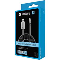 Sandberg USB-C to DisplayPort Cable 2M - W128482647