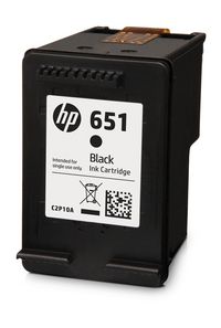 HP 651 Black Original Ink Advantage Cartridge - W125046668