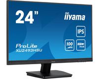 iiyama 24" ETE IPS-panel, 1920x1080@100Hz, 1ms, FreeSync, 250cd/m², Speakers, HDMI, DP, USB-HUB 2x 2.0 (23,8" VIS) - W128609692