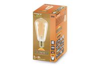 Integral Sunset st64 bulb e27 380lm 5w 1800k dimmable 300 beam amber - W128321325