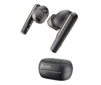 HP Voyager Free 60+ UC M Carbon Black Earbuds +BT700 USB-A Adapter +Touchscreen Charge Case - W128769350