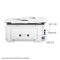 HP Imprimante tout-en-un grand format OfficeJet Pro 7720, Thermal Inkjet, 4800 x 1200dpi, 22ppm, A3, 512Mo, WiFi, USB, LCD, 2.65″ - W124579846