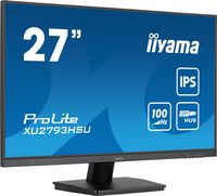 iiyama 27" ETE IPS-panel,1920x1080@100Hz,250cd/m²,Speakers,HDMI, DP, 1ms, FreeSync, USB-HUB 2x2.0 - W128609715