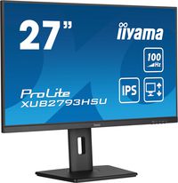 iiyama 27" ETE IPS-panel,1920x1080@100Hz,250cd/m²,Adj. Stand,Pivot, Speakers,HDMI,DP, 1ms, USB 2x2.0 - W128609717
