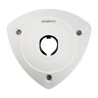 Hanwha Polycarbonate Remote Head Camera Ceiling Housing, white, RAL9003 - W126760207