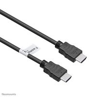 Neomounts by Newstar Ce câble HDMI NewStar de haute qualité de 10 mètres, modèle HDMI35MM, dispose de 2 connecteurs HDMI mâle, fournissant un lien direct entre les appareils HDMI tels que lecteurs Blu-Ray, téléviseurs HD, lecteurs DVD, récepteurs stéréo et plus. - W124490138