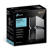 TP-Link TP-Link Archer BE800 wireless router Multi-Gigabit Ethernet Tri-band (2.4 GHz / 5 GHz / 6 GHz) Black, Stainless steel - W128598977