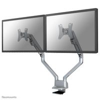 Neomounts by Newstar Newstar Full Motion Desk Mount (clamp & grommet) for 10-32" Monitor Screen, Height Adjustable (gas spring) - Silver - W124350763