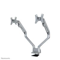Neomounts by Newstar Newstar Full Motion Desk Mount (clamp & grommet) for 10-32" Monitor Screen, Height Adjustable (gas spring) - Silver - W124350763