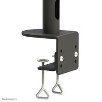 Neomounts Newstar Tilt/Turn/Rotate Triple Desk Mount (clamp) for three 10-27" Monitor Screens, Height Adjustable - Black - W124550754