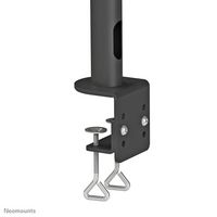 Neomounts Newstar Tilt/Turn/Rotate Quad Desk Mount (clamp) for four 19-30" Monitor Screens, Height Adjustable - Black - W124550755