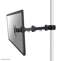 Neomounts Neomounts by Newstar Monitor Mount for mounting on poles (diameter 30-50 mm) for single 10"-30" Screen - Black - W124550764