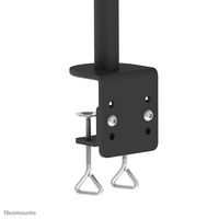 Neomounts by Newstar Neomounts by Newstar Tilt/Turn/Rotate Dual Desk Mount (clamp) for two 10-27" Monitor Screens ONE ABOVE OTHER, Height Adjustable - Black - W124750736