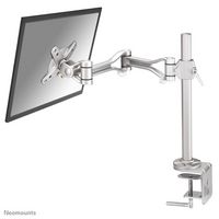 Neomounts by Newstar Newstar Full Motion Desk Mount (clamp) for 10-30" Monitor Screen, Height Adjustable - Silver - W124850338