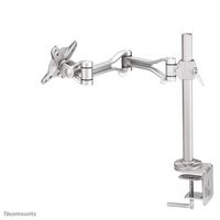 Neomounts by Newstar Newstar Full Motion Desk Mount (clamp) for 10-30" Monitor Screen, Height Adjustable - Silver - W124850338