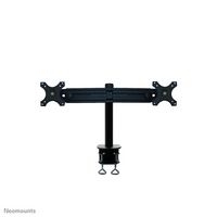 Neomounts by Newstar Neomounts by Newstar Tilt/Turn/Rotate Dual Desk Mount (clamp) for two 19-30" Monitor Screens, Height Adjustable - Black - W125050509