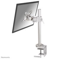 Neomounts by Newstar Newstar Tilt/Turn/Rotate Desk Mount (clamp) for 10-30" Monitor Screen, Height Adjustable - Silver - W125050508