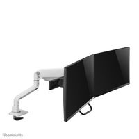Neomounts DS75S-950WH2 full motion desk monitor arm for 17-27" screens - White - W128453962
