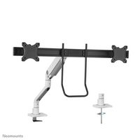 Neomounts by Newstar DS75S-950WH2 full motion desk monitor arm for 17-27" screens - White - W128453962