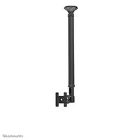 Neomounts Neomounts by Newstar TV/Monitor Ceiling Mount for 10"-30" Screen, Height Adjustable - Black - W124750729