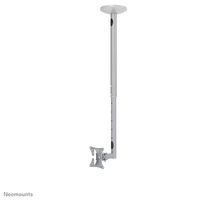 Neomounts Neomounts by Newstar TV/Monitor Ceiling Mount for 10"-30" Screen, Height Adjustable - Silver - W124885595