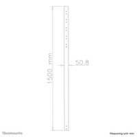 Neomounts Newstar 150 cm extension pole for FPMA-C200/C400SILVER/PLASMA-C100/PLASMA-M1200 - Silver - W124950770