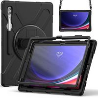 eSTUFF AUSTIN Defender Case for Samsung Galaxy Tab S9 Ultra/S8 Ultra  - Black - W128440982