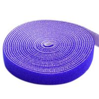 Noname Adhesive Felt Cable Tie Roll Length 25 m Width 16 mm Blue - W128321619