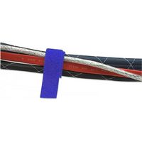 Noname Adhesive Felt Cable Tie Roll Length 25 m Width 16 mm Blue - W128321619