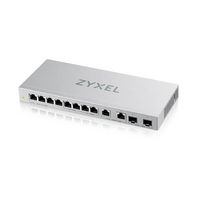 Zyxel XGS1010-12 v2, 12-Port Gigabit Unmanaged Desktop Switch with 8-Port 1G + 2-Port 2.5G + 2-Port SFP+ - W128578885