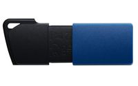 Kingston Technology DataTraveler Exodia M USB flash drive 64 GB USB Type-A 3.2 Gen 1 (3.1 Gen 1) Black, Blue - W127162592