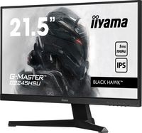 iiyama 21,5" ETE IPS Gaming,G-Master Black Hawk,1920x1080@100Hz,250cd/m², HDMI,DP, 1ms, Speakers,USB-HUB 2x2.0,Black - W128788738