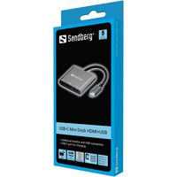 Sandberg USB-C Mini Dock HDMI USB - W124587053