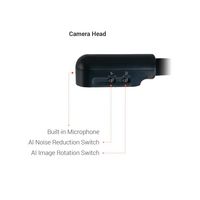 AVer 13MP USB Visualizer, 4K, 60FPS, 16X zoom, AI Enhanced built-in microphone and image auto-rotation (flex arm) - W128432543