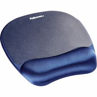 Fellowes Memory Foam Mouse Pad/Wrist Rest Sapphire - W128251675